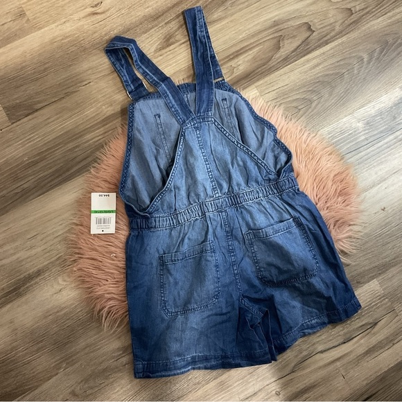 Lucky Brand Denim Short Romper Size L - Picture 5 of 6